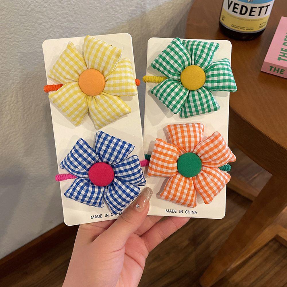 

Elastic Hair Band All-match Hair Rope Women Rubber Band Sunflower Korean Style Hair Accessories