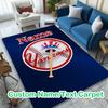 New York Yankees (2) Carpet, Non-slip Office Chair Rug, Digital Print Home Area Rug, Unique Festival Decorations