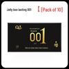 Q Point Ultra-Thin Pink Condoms with 3D Surrounding Particles - Odorless, Super Lubricated, Female Pleasure Enhancing.