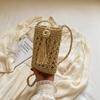 Female Vintage Crossbody Phone Bag Straw Rope Hand-woven Vacation Mini Purse Women Casual Mobile Phone Pouch Streetwear