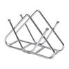 Iron Paper Towel Holder Triangle Shape Stainless Large Capacity Polished No Deformation Bar Office Kitchen Table Napkin Holder Napkin Dispenser