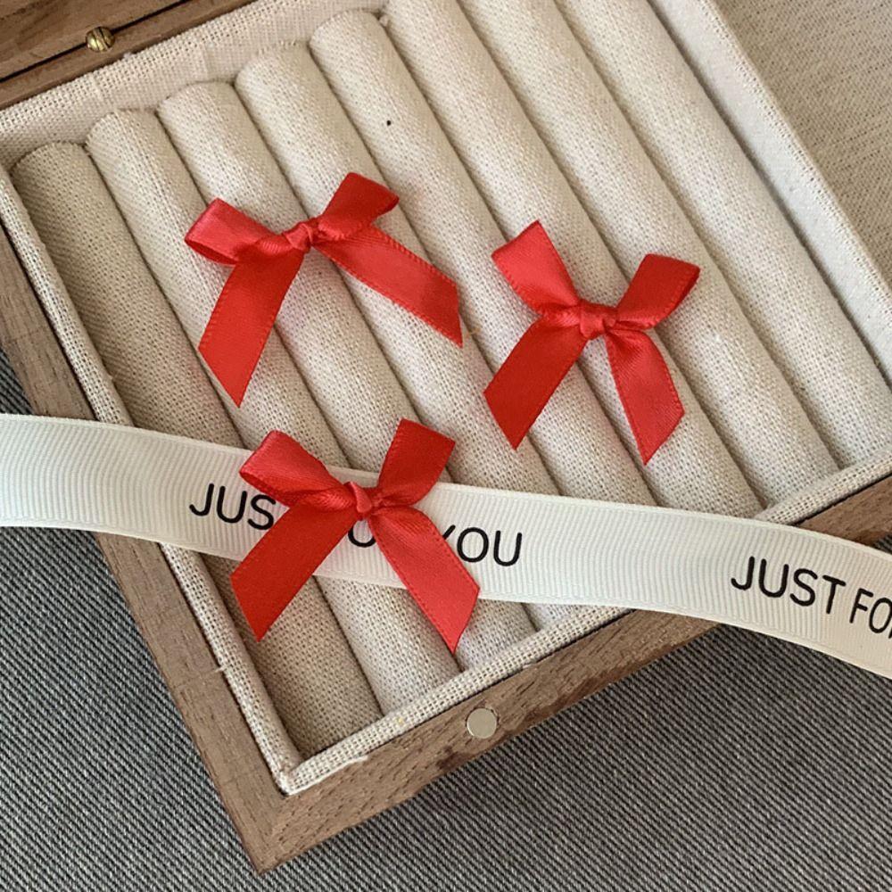 10pcs Bowknot Cotton Doll Hair Pins Mini Mini Hair Clip Doll Wig Clips  Kids Gift