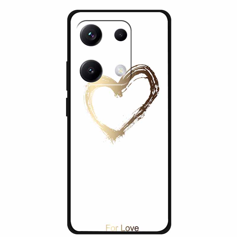 For Redmi Note 14S Case Luxury TPU Soft Silicone Back Cover Phone Cases for Xiaomi Redmi Note14S Protector Lovely Bumper Coque
