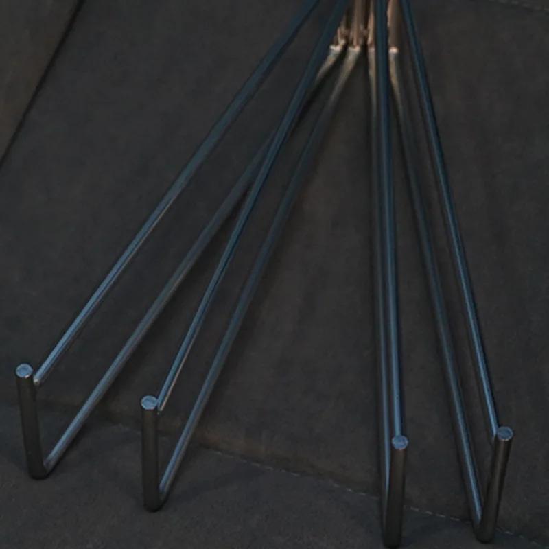 Multifunctional Outdoor Camping Foldable Stainless Steel Bracket Refrigerator Bracket Iron Storage Box Bracket Storage Bracket