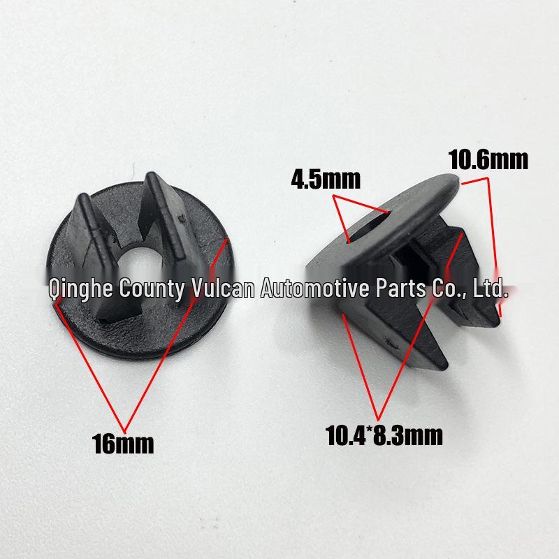 Hyundai Kia Headlight Fastener Clip & Washer Nut Baffle