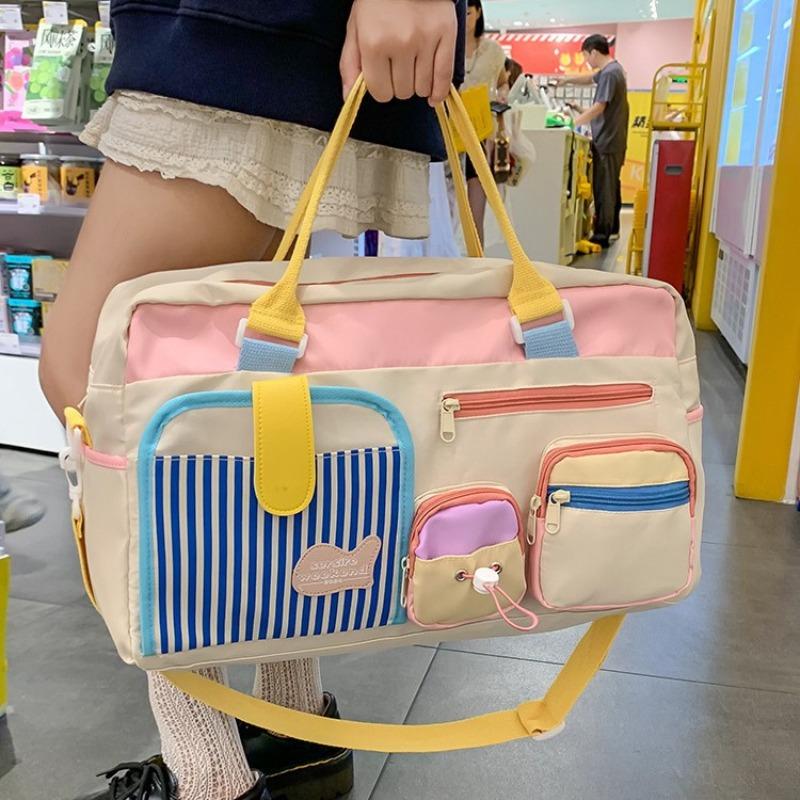 Handbag Trendy Luggage Storage Large Capacity Commuter Bag Handbag Travel Bag