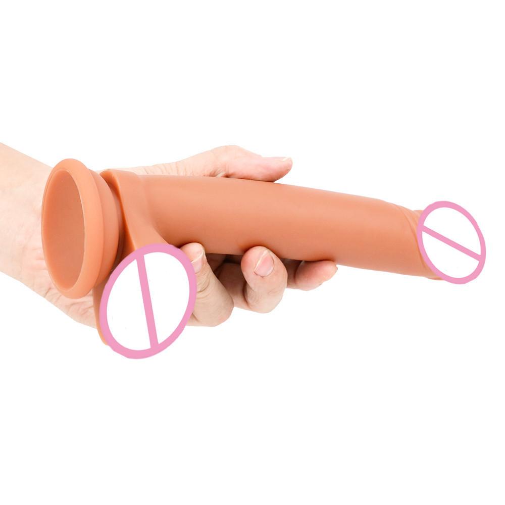 Liquid Silicone Dildo Female Masturbator Smooth and Meaty Large Dildo Dildo Sexual Products