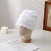 Women's Camouflage Knit Balaclava Hat - Spring/Autumn, Wool, Warm, Hip Hop Style for Couples