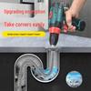 Sonda per Tubi con Trapano Elettrico: Macchina per sturare fognature, cucine, WC
