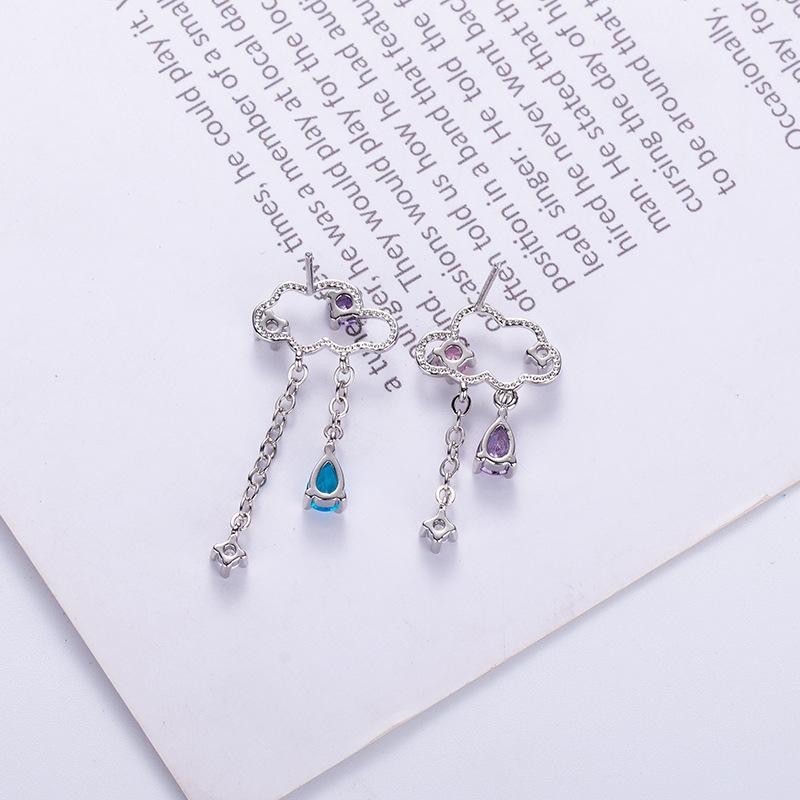 Lindon Women Copper Alloy Zircon Earrings Drop Earrings For Women Wedding Party Gifts