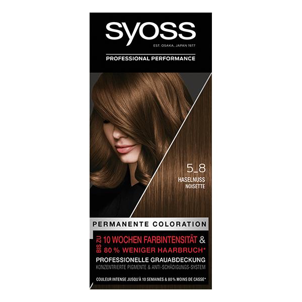 

Краска для волос Saios Hazelnut 5-8 1st