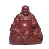 Fioletowa Piaskowa Pet do Herbaty Budda Maitreya Bogactwa Mała Ozdoba Figurka Rzeźba Buddy Wkładka na Kadzidło Ceramiczne Rzemiosło