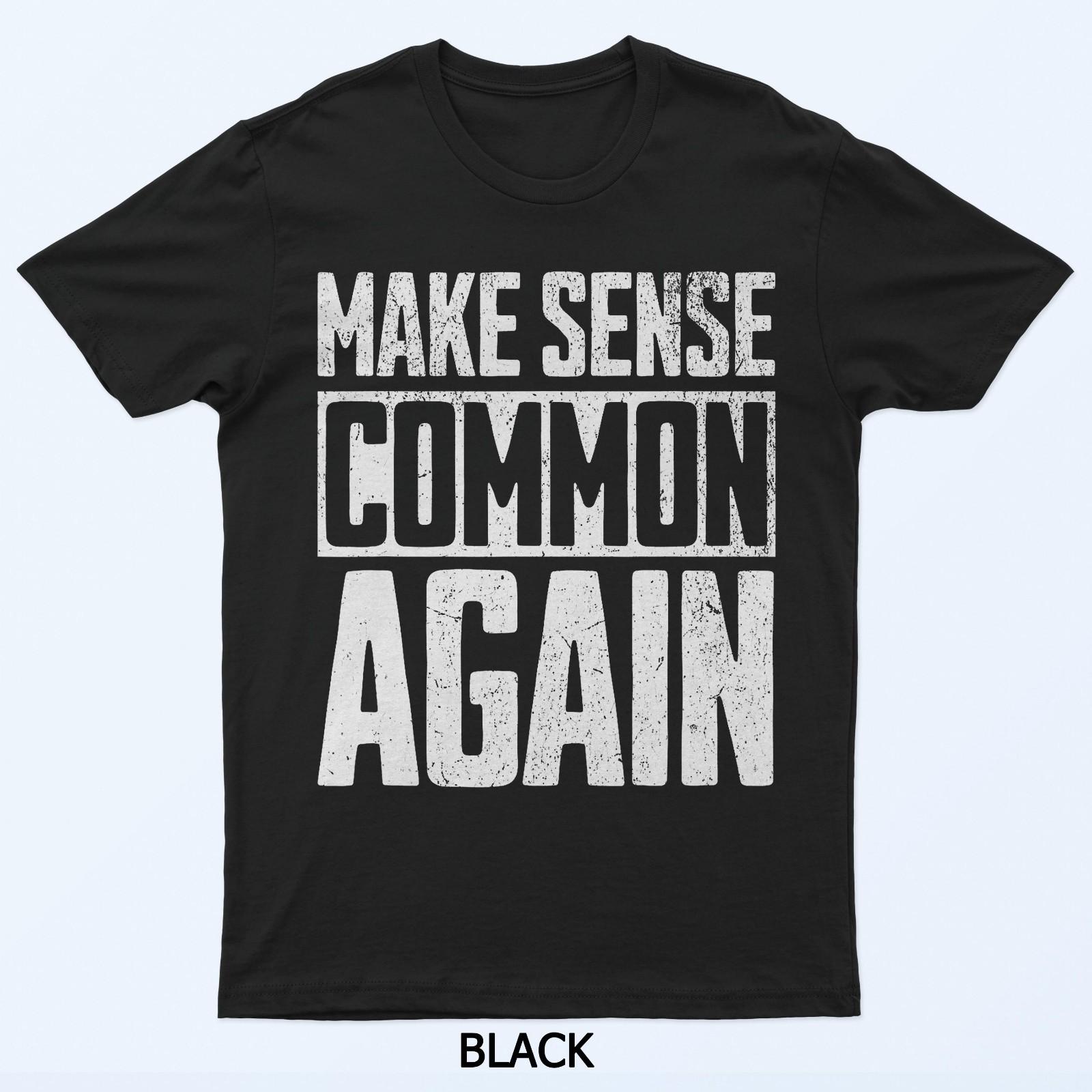 Футболка Make Sense Common Again M