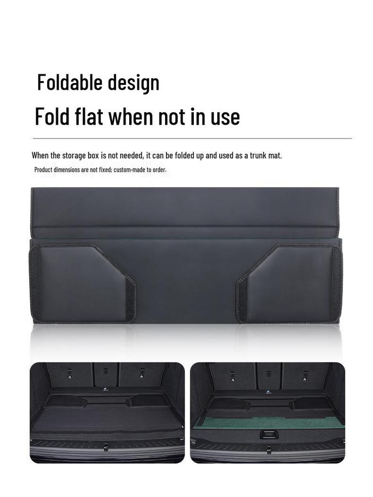 Fits Porsche Cayenne, Macan, Panamera, Taycan Trunk Storage Box