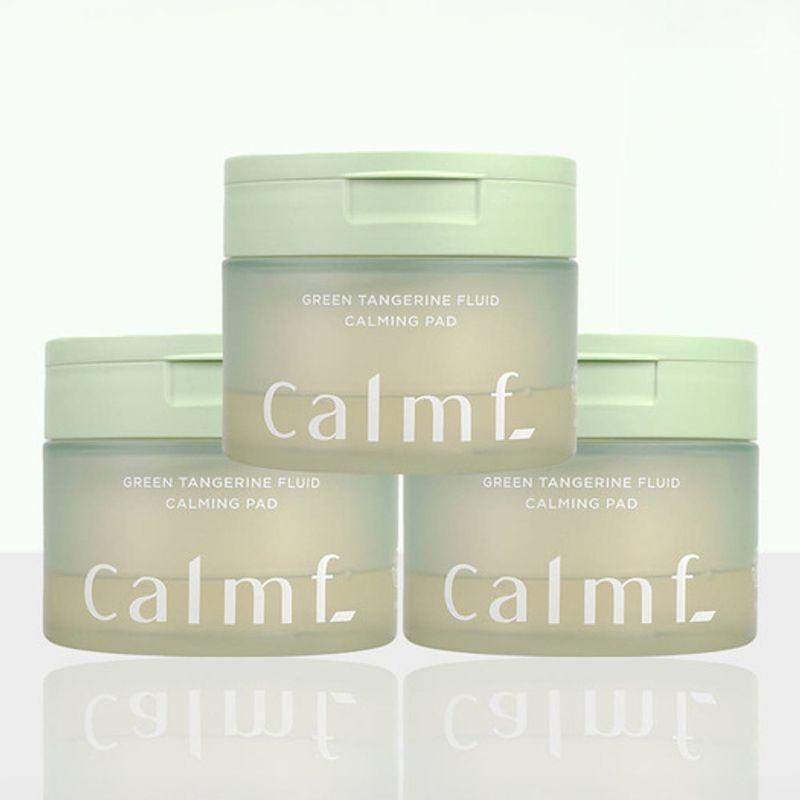 calmf [calmf] Ampoule Pad, Camp Foot Tangerine Fluid Calming Pad, 70 sheets, set of 3 70 sheets, 3 pieces