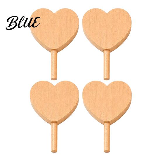 Painting Supplies Unfinished Wood Popsicle Summer Ice Cream Shaped Wooden Holiday Decoration Crafts