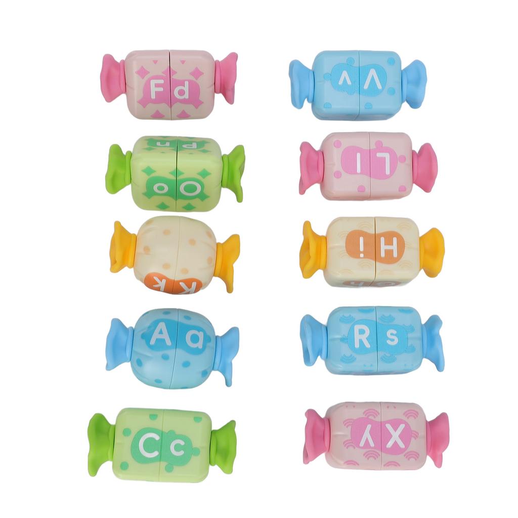 Candy Pattern Alphabet Matching Toy Preschool Letter Matching Game Early Learning Educational Toy