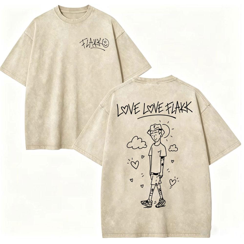 Vintage Washed Rapper Rels B Album Merch Tshirts Men Women Hip Hop Fashion Short Sleeve T Shirt Summer Casual Cotton Tshirts
