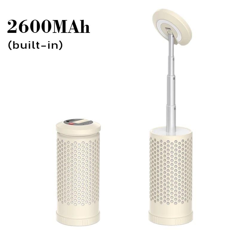 Portable Rechargeable Camping Lantern-Telescoping Dual Color Light with 2600/3000mAh Battery for Outdoor Tent Hanging Lighting