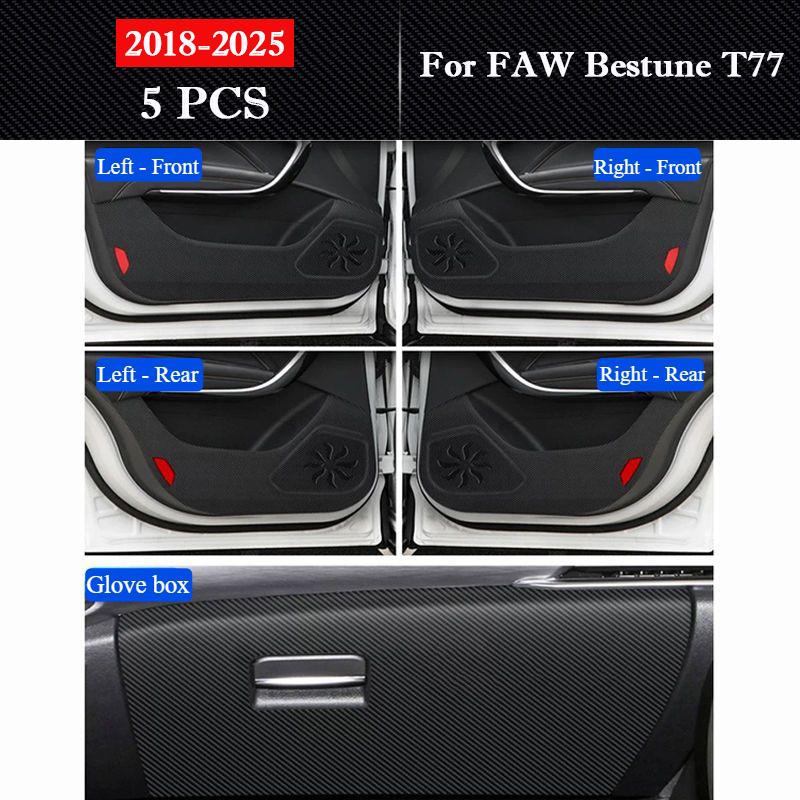 Für FAW Bestune T77 T99 T55 Auto Tür Anti-Kratz-Pad Handschuhfach Schutz Aufkleber Innenraum Zubehör Kratzfeste Folie