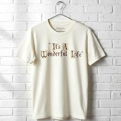 It's a Wonderful Life Movie Title Men's T Shirt