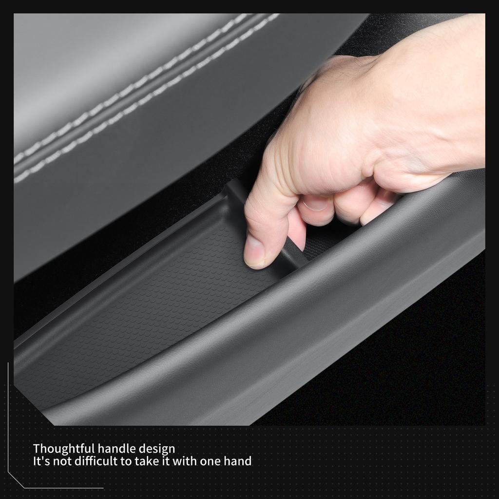 for Tesla Model Y Juniper/Launch 2025 Car Door Side Storage Pad Interior Accessories Gate Slot Anti Dirty Storage Box Tray