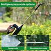 Battery Powered Electric Garden Sprayer with Telescopic Wand 5M Hose and 3 Nozzles, Portable Spray Wand for Gardening Yard Lawn