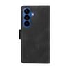 For Samsung Galaxy S26+ Leather Case YIKATU YK-005 Skin-touch Feeling Wallet Phone Cover