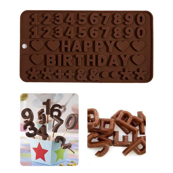 Silicone Candy Mold Gummies Molds Trays Easy Demold Clean Versatile Chocolate Making Mold for Home Kitchen Restaurant Bakery