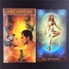 Cartas de Tarô Arcanum Um Oráculo de 78 Baralhos Visões Inglesas Edição de Adivinhação Borad Jogando Jogos