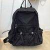 Casual Women Korea summer small backpack female ins student nylon shoulder bag travel bagpack black rucksack schoolbag Mochila