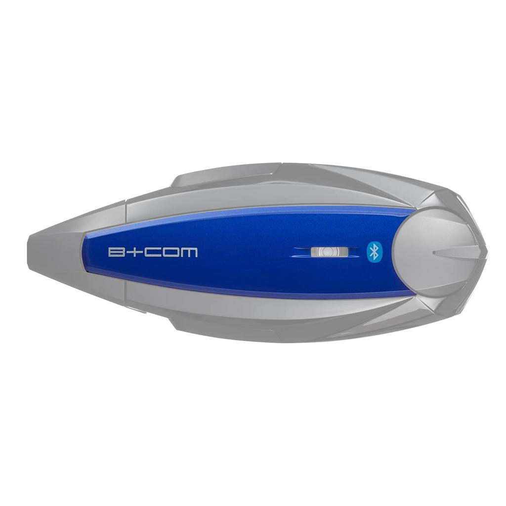 Skylt Hus 00081689 Frontplatta för B+COM ONE Blå