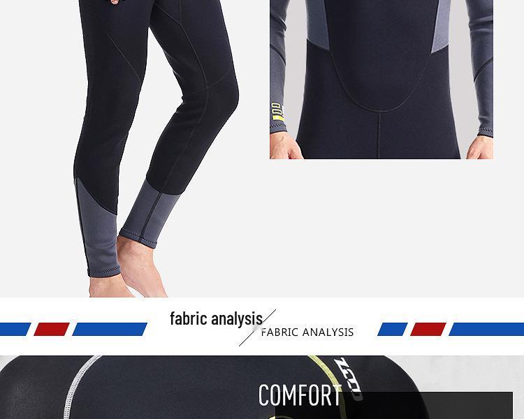 2026 ZCCO 1.5mm Wetsuit: Unisex Full Body Long Sleeve for Warmth & Cold Protection In Surfing & Diving.