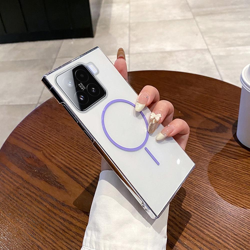 For Xiaomi 15 Case Compatible with MagSafe Clear Slim PC Phone Back Cover