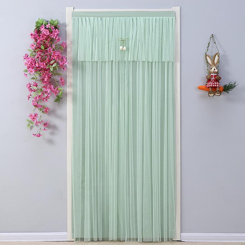 Lace Anti-Mosquito Window and Door Curtain for Privacy and Decor in Bedrooms