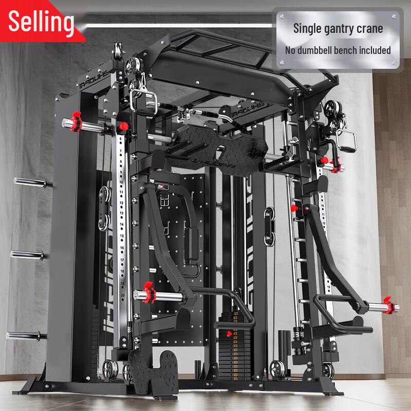 Explorer Home Gym Smith Machine with Squat Rack