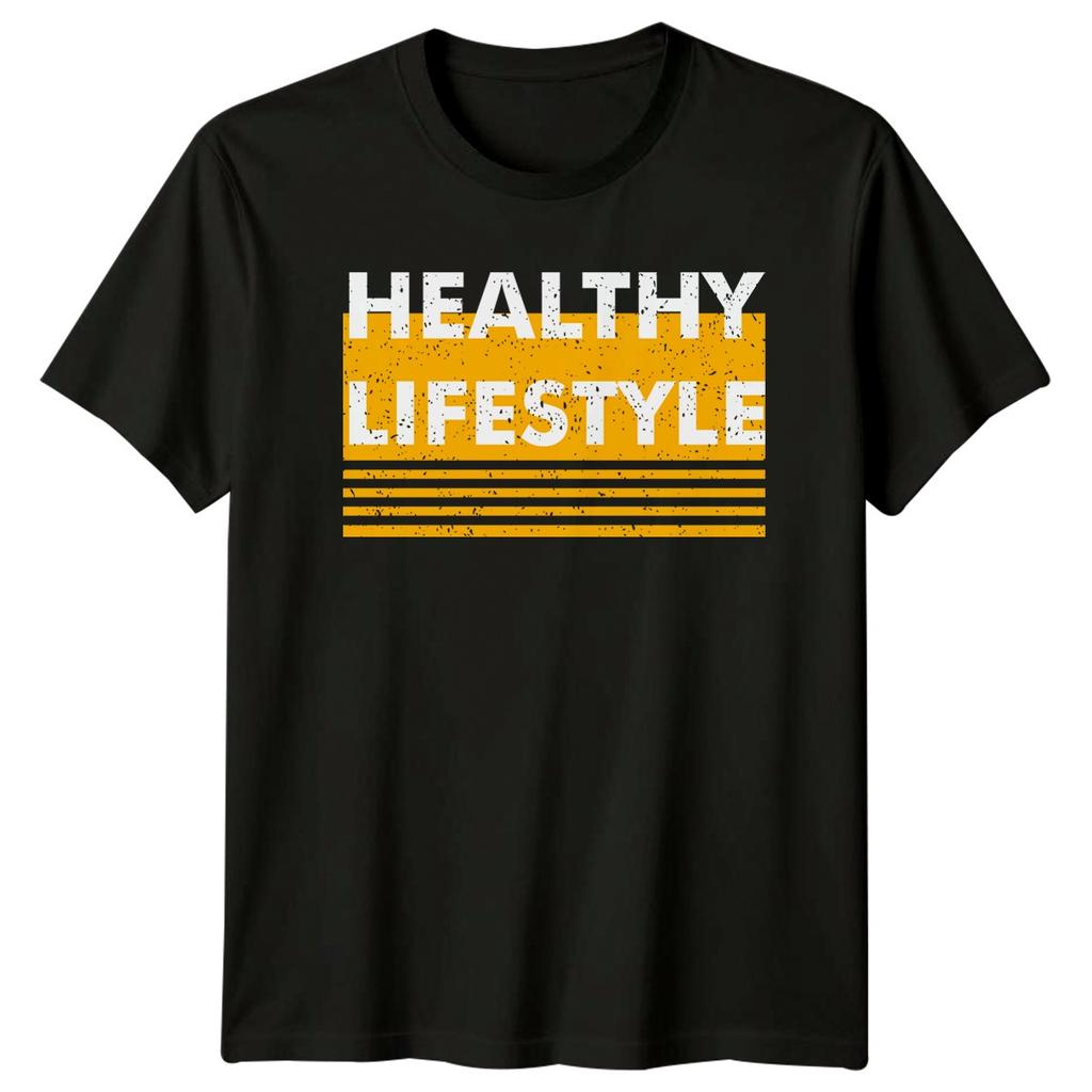 Healthy Lifestyle TShirt Wellness Health Birthday Gift For Him And Her