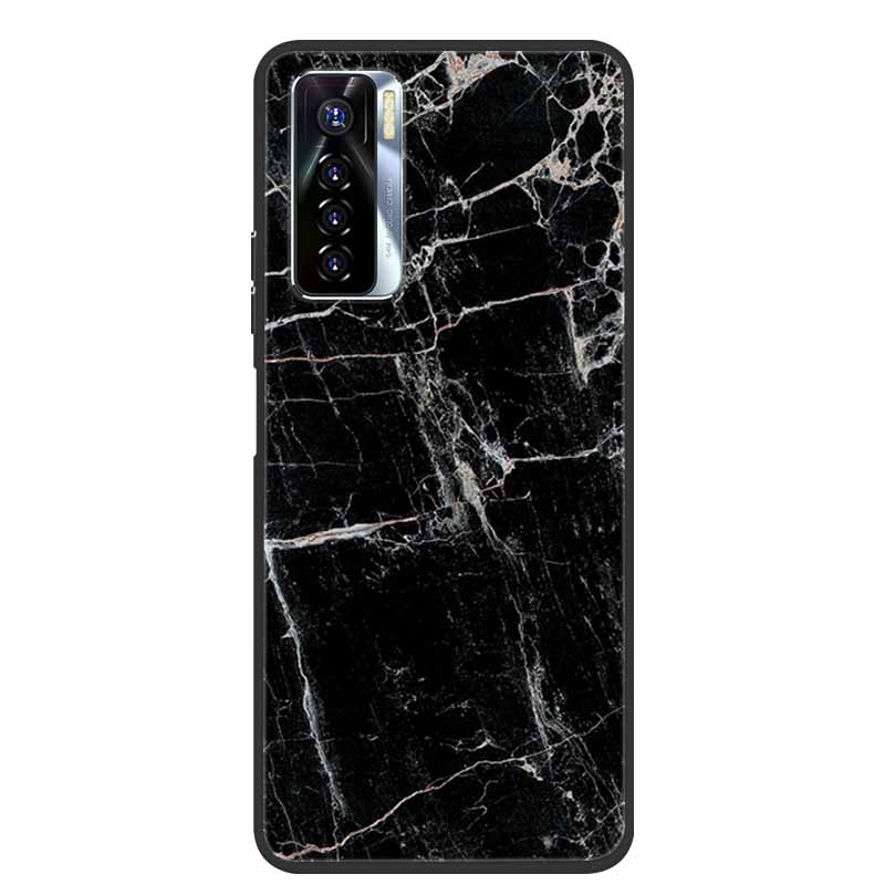 For Tecno Camon 17 Pro Cases 17P 17 Soft TPU Silicone Phone Cover for Tecno Camon 17P Back Cover Bumper Fundas Camon17 CG7n Capa