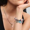 Pandora Butterfly Edge Design Bracelet Women Bracelet Silver ZT3113