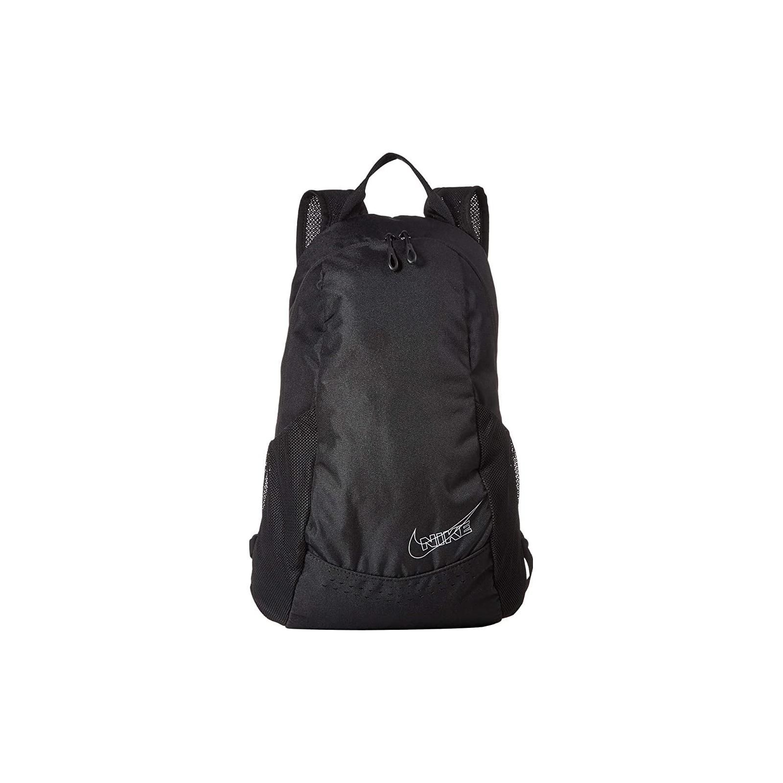 Nike Sports Casual Logo Zipper Adjustable Shoulder Strap Backpack Unisex Backpack Black RN9019-010 Black