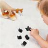 5pcs Funny Gag Finger Puppet Set Soft Adhesive Novelty Toys Interesting Animals Puppet  Kids