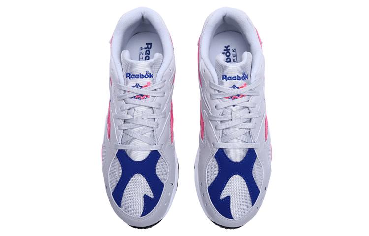 Men's Sneakers Reebok Aztrek Grey Acid Pink Royal White Grey/Acid Pink/Royal/White