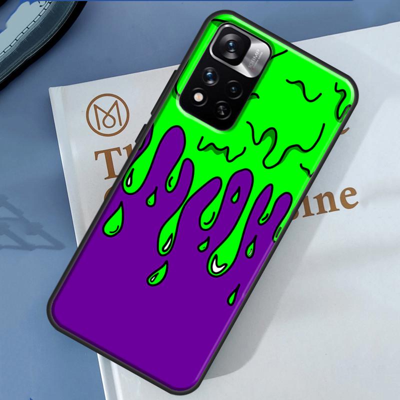 Drip Art Aesthetic Case For Xiaomi Redmi Note 13 12 11 9 10 14 Pro 9S 10S 11S 12S Redmi 14C 10C 12C 13C Cover