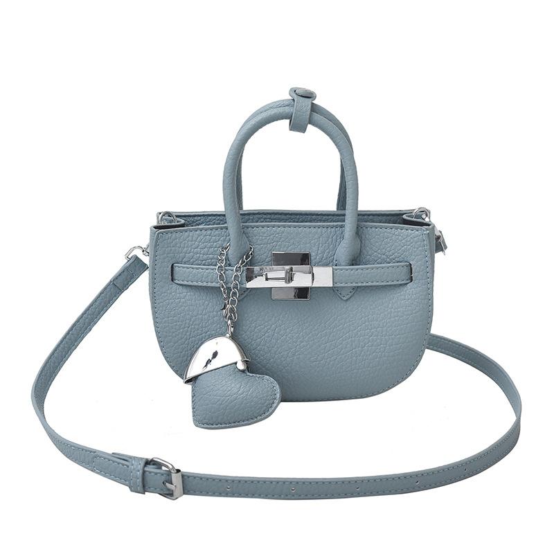 

Hand carry trendy fashion platinum bag women s new high-texture shoulder oblique span bag simple casual women s bag синий