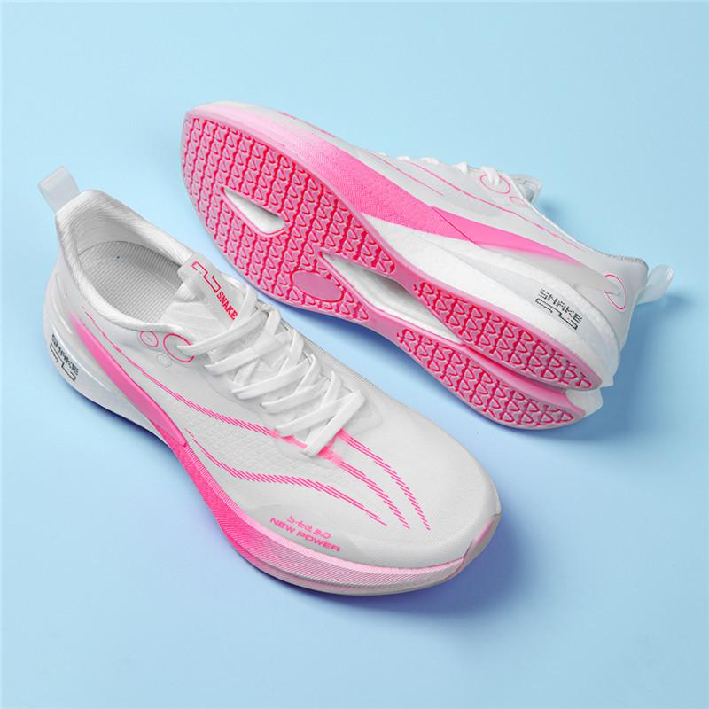 

New running shoes Marathon competitive middle school students physical education class physical examination long-distance running shoes shock-absorbin 36