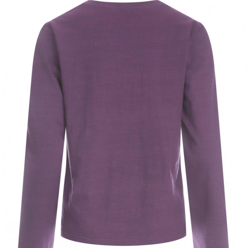 Shop   Women S baSic Slip Semi Crop Daily Long Sleeve T ShirT Pink Dai wSh 1153