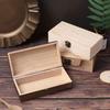 Wooden Rectangular Wooden Box Vintage Craft Box High Quality Gift Packaging Boxes