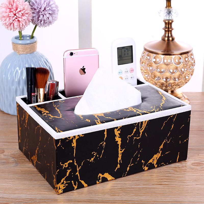 

Graffiti European Style Leather Tissue Box