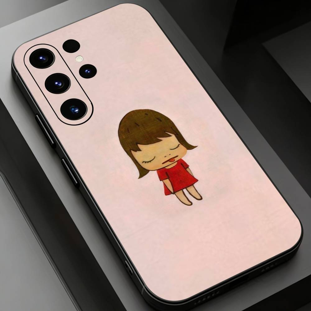 Cute Y-Yoshitomo Nara Phone Case for Samsung Galaxy S24,25,26,23 22,21,S20 Plus Ultra FE Soft Fundas Cases