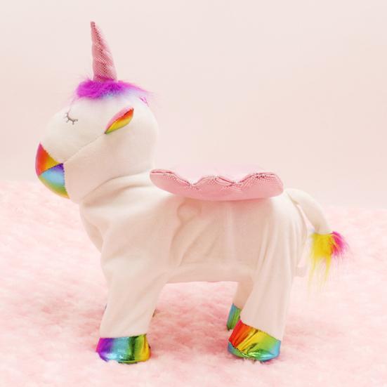 Електрична плюшева іграшка-літаючий кінь Yousheng з мотузкою, що співає та ходить. Плюшевий кінь для малюків, хлопчиків, дівчаток. Інтерактивна симуляційна м'яка іграшка-тварина